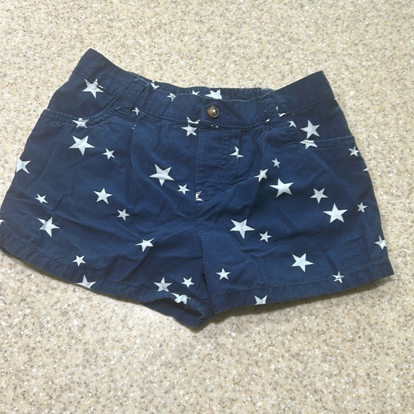 Carter's Other - 🌖Carters  size 8 blue shorts with white stars
